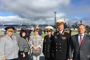 В День ВМФ Антон Мороз побывал у воинов-североморцев