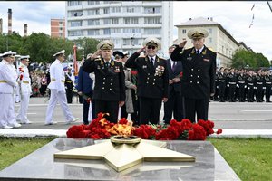 Владимир Быков принял участие в торжествах ко Дню ВМФ в Североморске