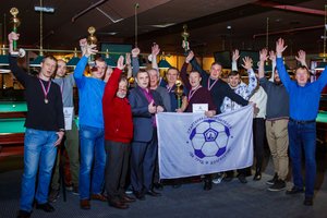 Поздравляем команду «Балтийского объединения» с победой в соревнованиях по бильярду в рамках Спартакиады строителей!